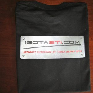 *Sold Out & Discontinued*

IGOTASTi.COM Black Metallic T-Shirt.

This is the back of the T-Shirt.