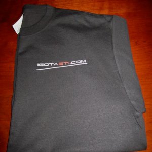 *Sold Out & Discontinued*

IGOTASTi.COM Black Metallic T-Shirt.  

This is the front of the T-Shirt.
