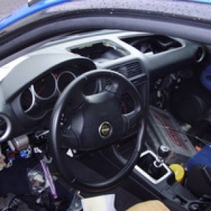 The interior at some point during the swap
