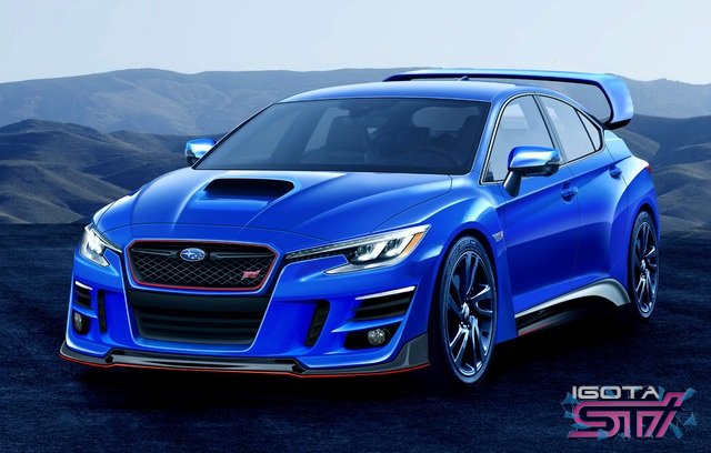 Could this be the all new 2020 Subaru WRX STi?